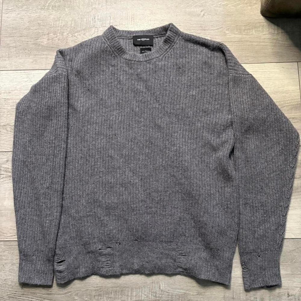 The Kooples Distressed Cashmere Sweater Size xs woman